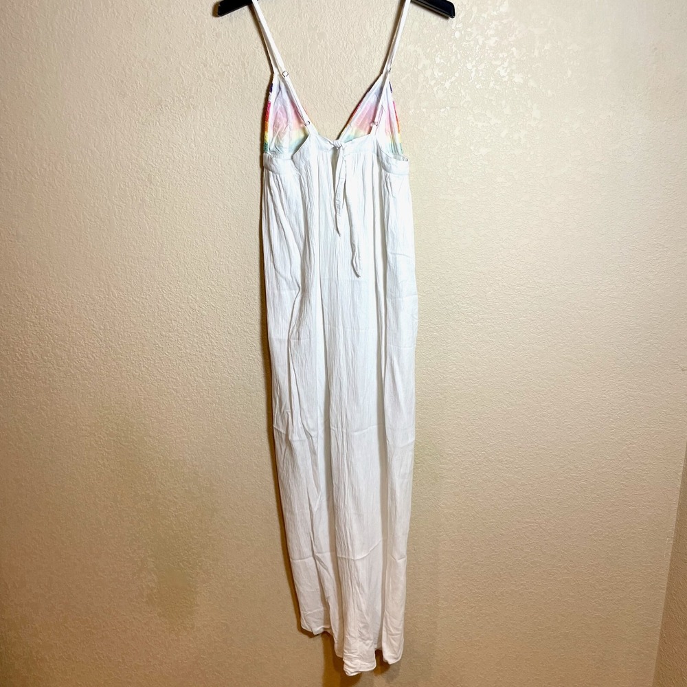 Mara Hoffman Swim Maxi Dress Cover Up Womens S White Crochet Sleeveless Beach - Picture 6 of 12